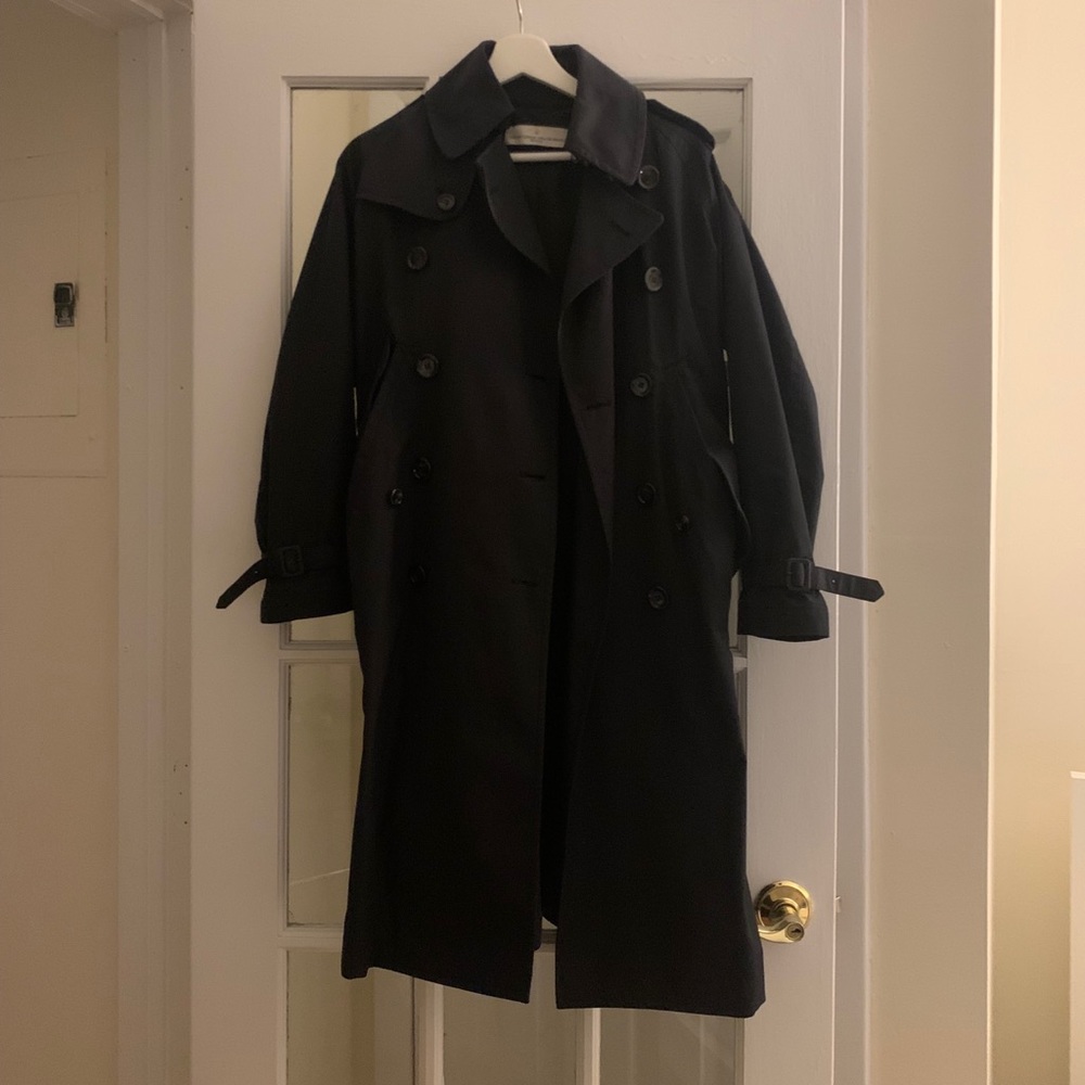 Golden Goose Black Trench Coat